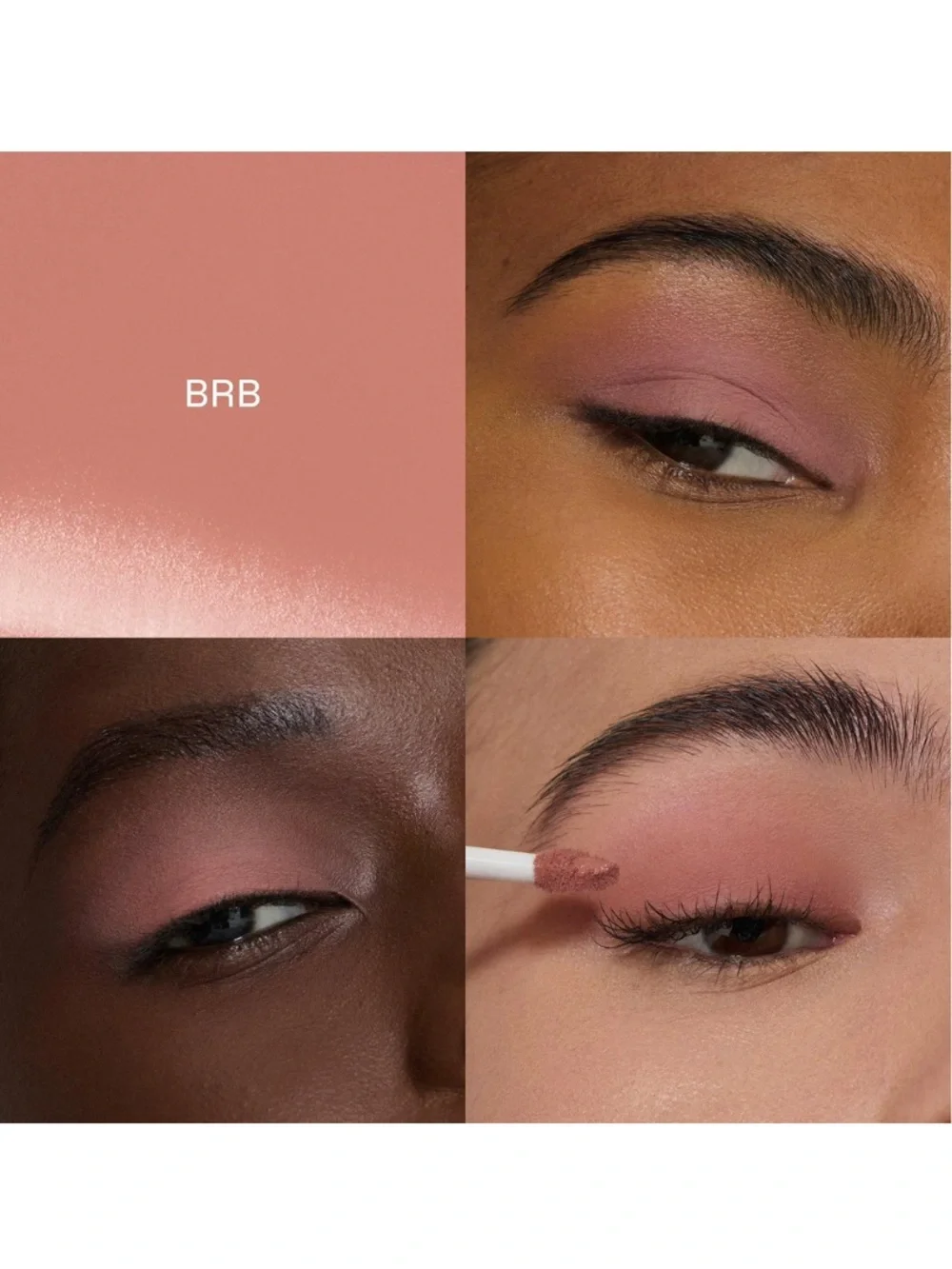 r.e.m. beauty Starlet Matte Liquid Eyeshadow in BRB Pink Mauve 0.13 fl oz / 4 ml